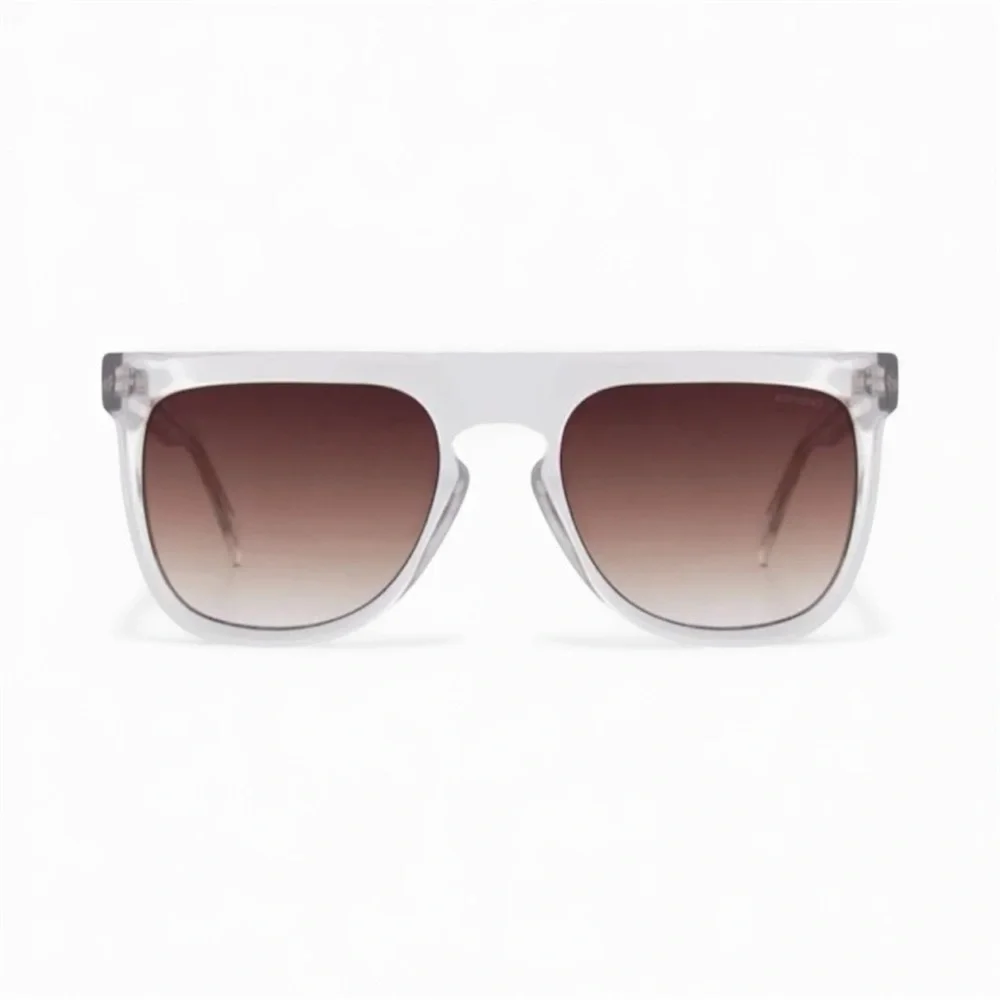 KOMONO Bennet Clear Sunglasses NEW oversized